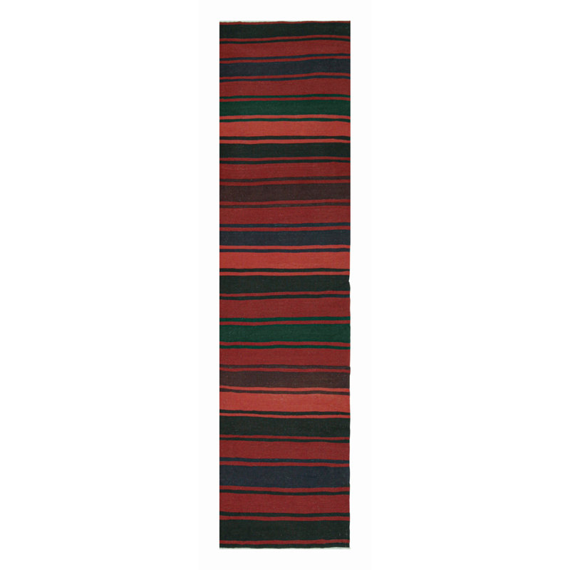 Kilim & Flat Weave One-of-a-Kind 2'7.5''x10'7'' Area Rug