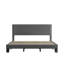 Structure de lit plateforme tapissier-435257237