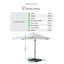 Casilla Square Garden Parasol and Base - Modern Patio for Dining, Sofa Sets or Sun Loungers-286635430