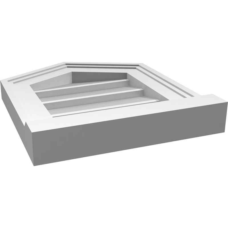 Ventilateur à pignon en uréthane non-fonctionnel Signature, 6/12, H 14 po x l 12 po x P 2 po