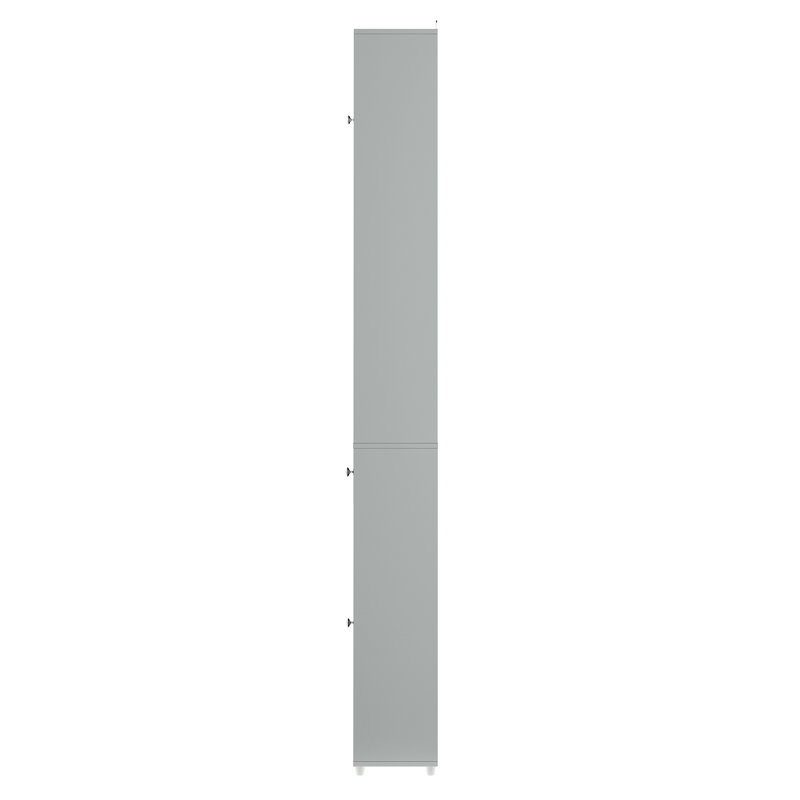 Munford Freestanding 20cm W Linen Cabinet, Grey