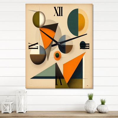 Horloge murale Mid-Century Minimal