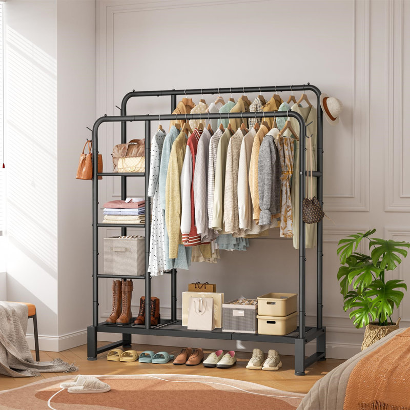 115cm Clothing Rack, Black