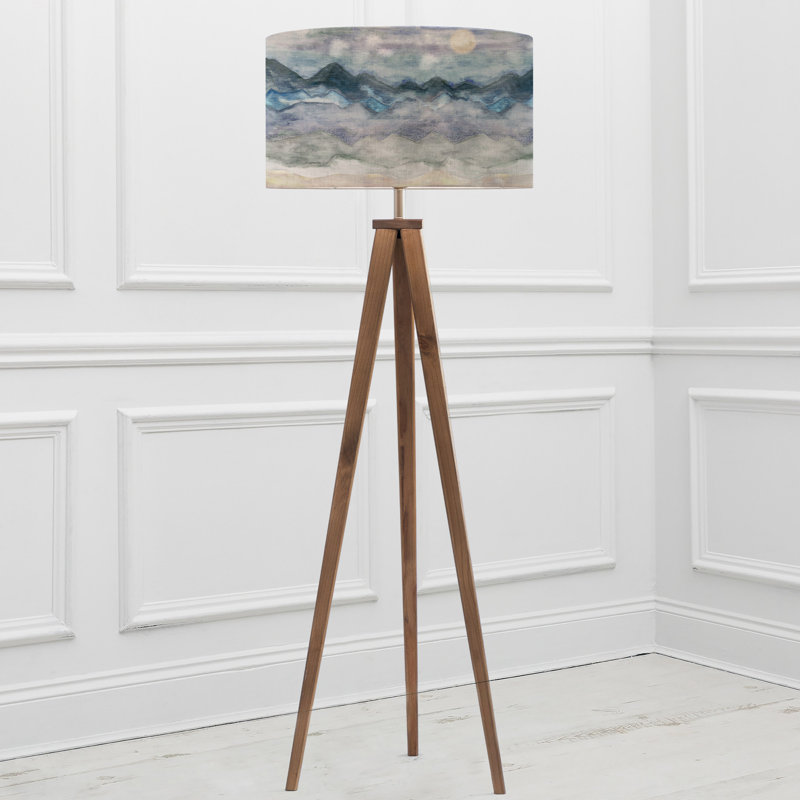 Aratus 158cm Brushed Tripod Floor Lamp