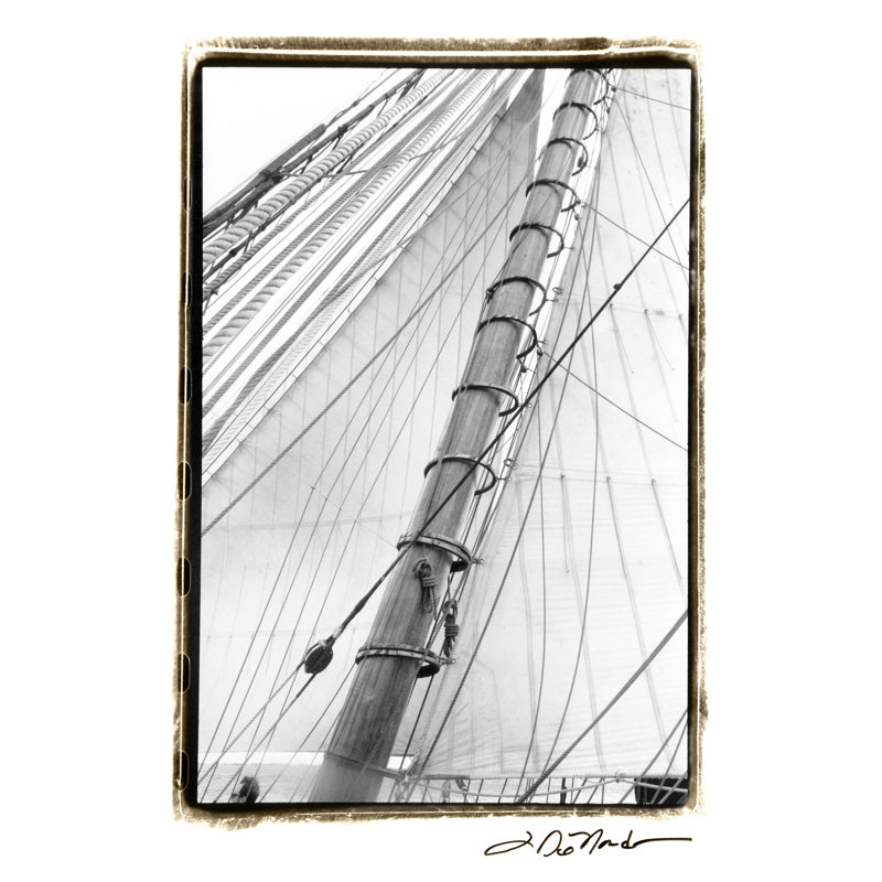 Set Sail VI by Laura DeNardo - Wrapped Canvas Print, 46cm H x 30cm W x 3.8cm D