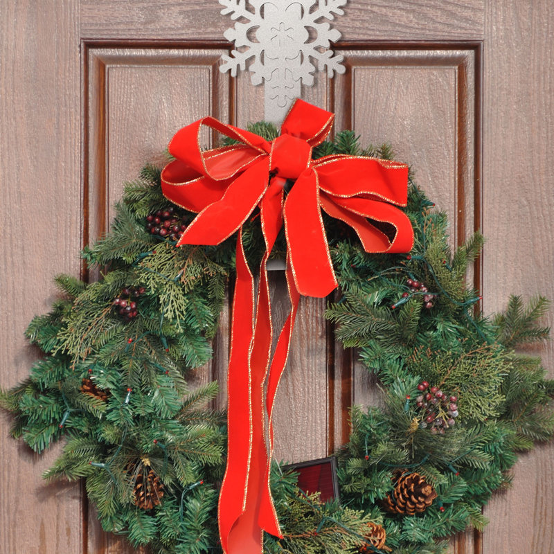 3.0cm Wreath Hanger, White