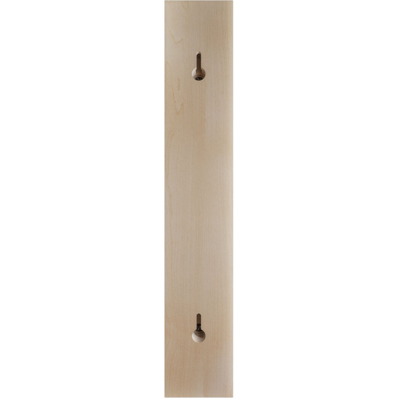 Support pour tablette en érable l 2 1/2 po x P 14 3/4 po x H 14 1/4 po (paquet de 4), Érable