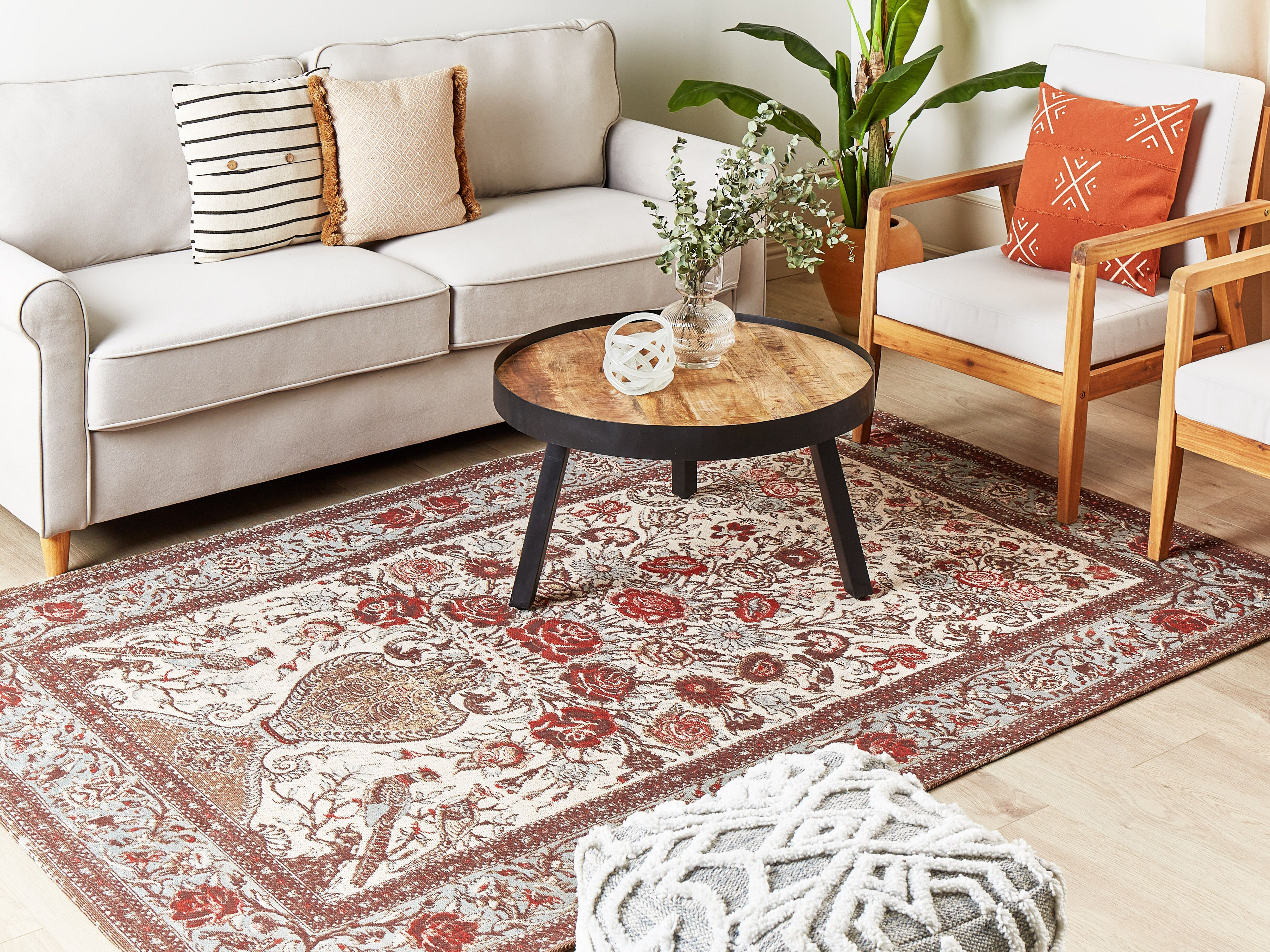 Ophelia & Co. Cotton Area Rug 80 X 150 Cm Multicolour Kilby | Wayfair.ie