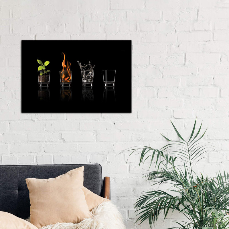 Elements - Wrapped Canvas Print, 66.04 cm H x 45.72 cm W x 1.91 cm D, Canvas