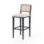 Townsend Veka Savile Flax/Brushed Ebony Bar Stool-1692435241