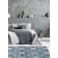 Tapis bleu foncé noué à la main One Of Kind Mystique 4 pi 2 po x 5 pi 11 po