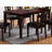 Modern 7-Piece Dining Set with 6 Upholstered Chairs & Solid Wood Legs for Kitchen & Dining