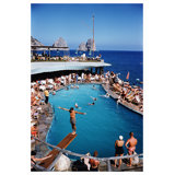 Marina Piccola Print by Slim Aarons