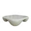 Table basse moderne en faux travertin textu pour salon / bureau-937177782