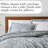 Pure Melody Microfiber Reversible Paisley Oversized Duvet Cover Set with shams-335106431-335106430