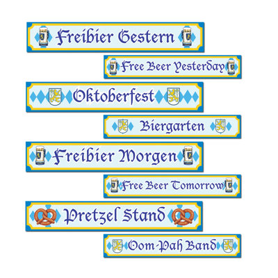 Découpages de enseigne oktoberfest