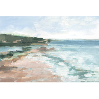 " Coral Sand Beaches II " by Ethan Harper Painting Print