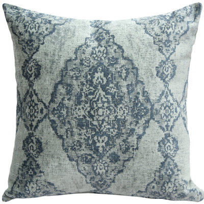 Ravenna Damask Chenille Reversible Throw Pillow