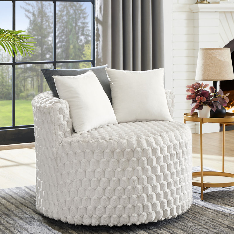 Les chaises rembourrées 3D avec roulettes offrent un environnement de sièges confortable et rehaussent l'ambiance de votre maison