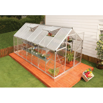 Hybrid 6 Ft. W x 14 Ft. D Greenhouse