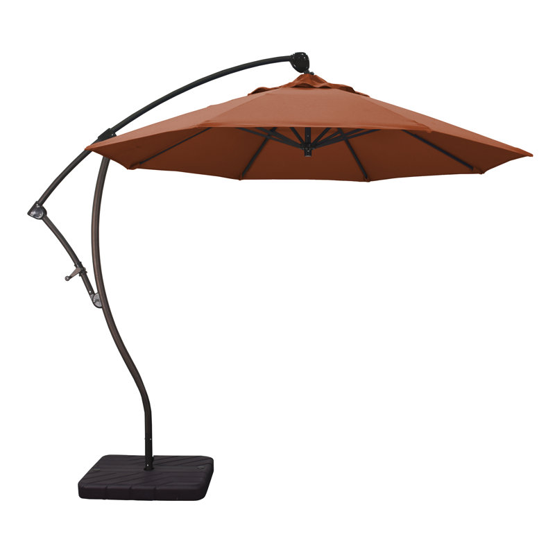 112'' Cantilever Umbrella, Brick Performance Canvas