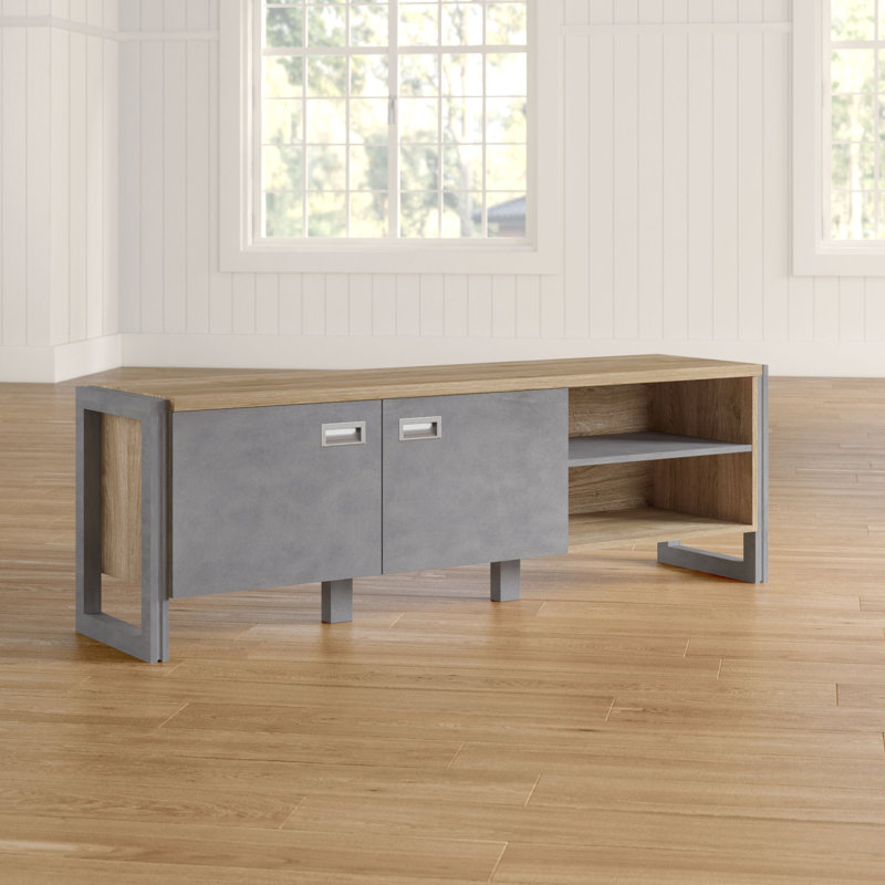 San Joaquin Unfinished TV Stand for TVs up to 70