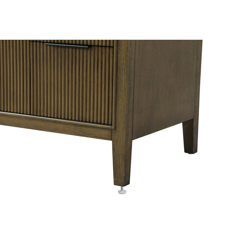 Meuble-lavabo simple 42 po en chêne noisette, Noisette chêne, 42"
