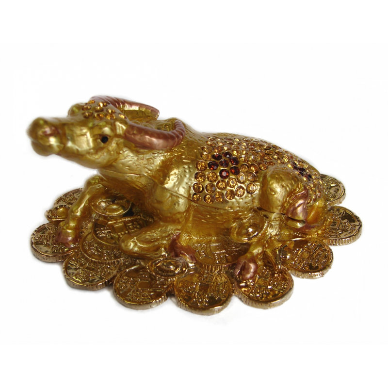 Figurine Feng Shui Bejeweled Ox