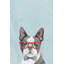 Geeky Puppy 1 Piece Wrapped Canvas Painting-36811555