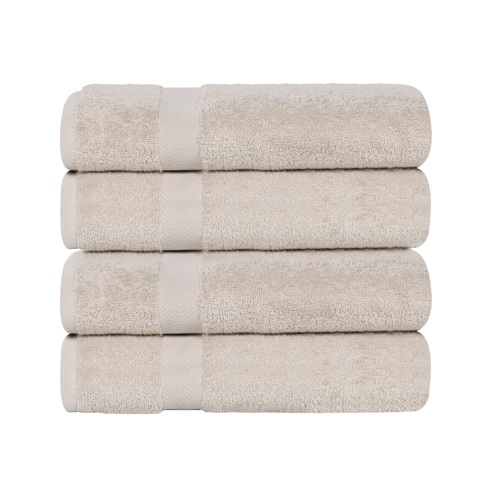 Franklin Cotton Lightweight Quick-Drying Bath Towel, Stone