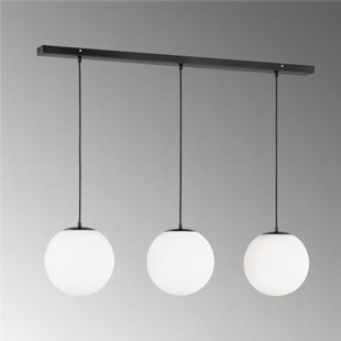 Palais 3 - Light Kitchen Island Globe Pendant