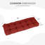 Coussin de banc d'extérieur H 5 po-1067419372-1065498094