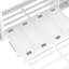 Lit escamotable double avec tiroirs et tablettes de rangement spacieux-232038217-232038219