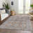 Machine Washable Indoor/Outdoor Xhevrie Terracotta Rug-926812805