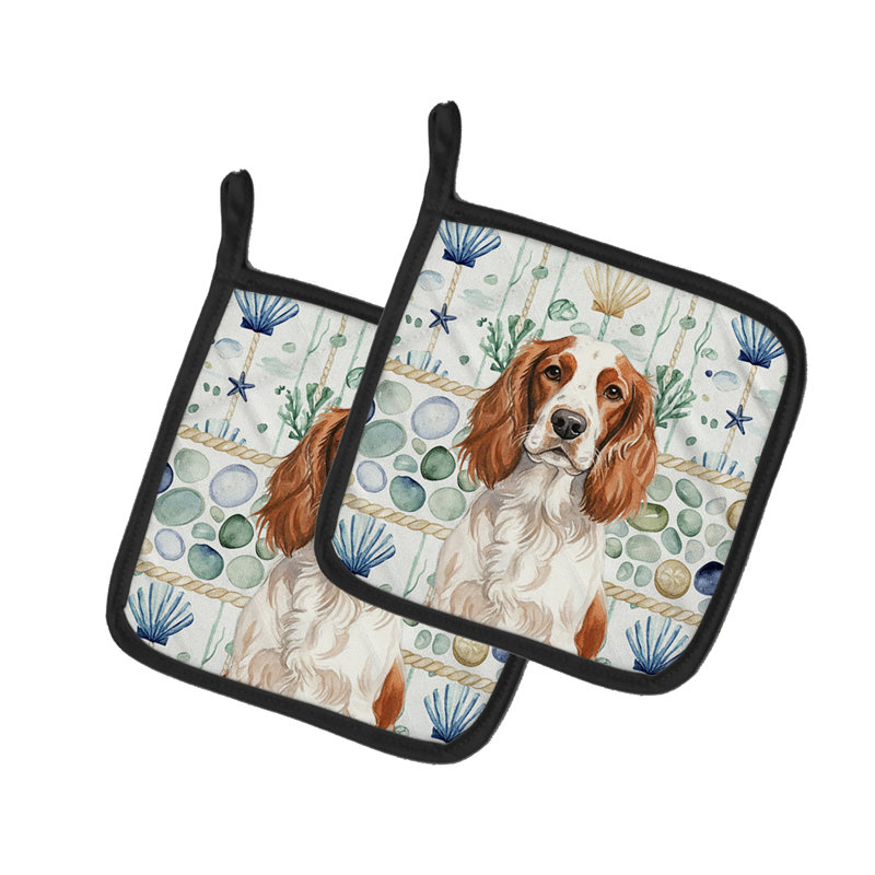 Paire de poignées Welsh Springer Spaniel