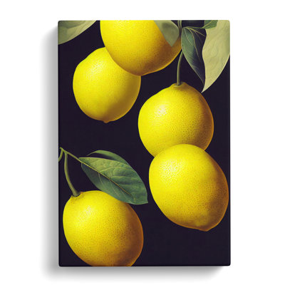 CAN-V0523-1330X Lemon Fruit - Wrapped Canvas Print