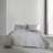 Calvin Klein Melange Flannel Solid Cotton Comforter Set-103249071-103249070