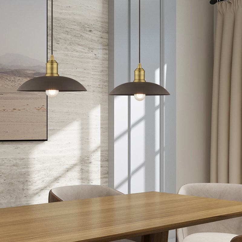 Alysen - Light Dome Pendant, Bronze