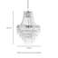 Innoteck 32cm H Plastic Novelty Pendant Shade ( Uno ) in Clear