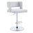 Bar Stool Adjustable Height Faux Leather Upholstered-1038744563
