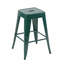 Tabouret à hauteur de comptoir 24 po, ensemble de 4 tabourets de bar en métal sans dossier, empilable, amovible et facile à assembler, pour économiser de l'espace pour un îlot de cuisine / bar / café / salle à manger-1619274577-1619274584-1619274598