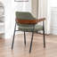 Chaise de salle à manger rembourrée Devane-123161758