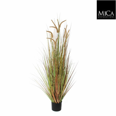 120cm Faux Ficus Grass in Pot
