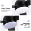 Smart 48 po Ventilateur de plafond à DEL intégré avec pales Contil et télécommande-1571245254-1571245255