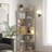 6 Tier Freestanding Bookshelf for Efficient Space Utilization in Living Rooms and Bedrooms-849872932