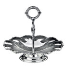 Queen Anne Silver Plated Cake Stand