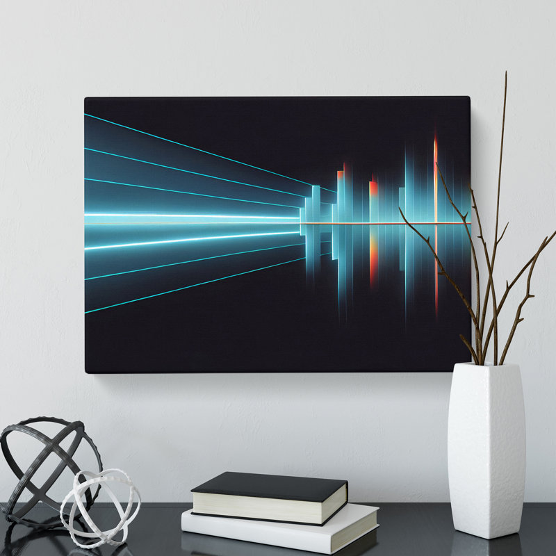 Equalizer Audio Art Vol.2 Abstract - Wrapped Canvas