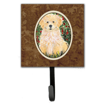 Porte-laisse et crochet pour clé golden retriever