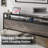 Tryston Bed Frame Industrial Platform Bed with Charging Station-1176158719-1176158718