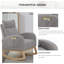 Nursing Rocking Chairs for Adults, Teddy Nursery Rocking Chair for Mum-129170383